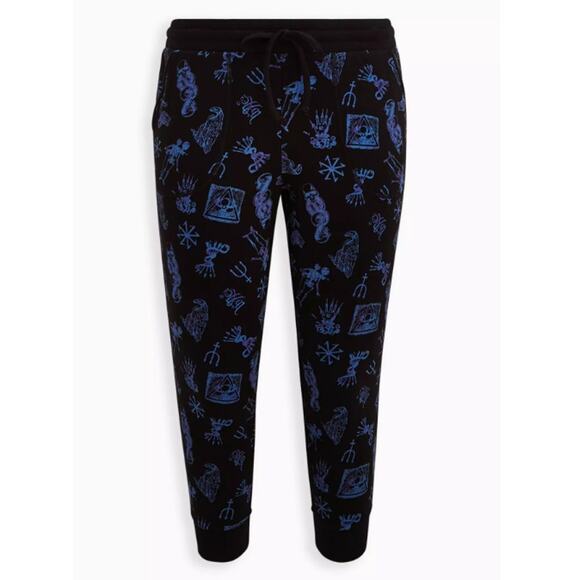 Torrid Women's Plus Size Harry Potter Death Eater Cropped Joggers Size 3 3X New - Picture 1 of 8